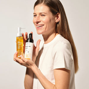 DOUBLE CLEANSING