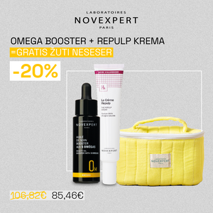 NOVEXPERT Paket: Omega Booster + Repulp krema (GRATIS neseser)