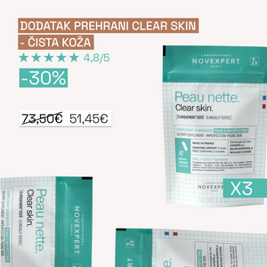 Clear skin - Čista koža = 3 KOMADA -30%
